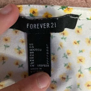 Flower forever 21 tangtop